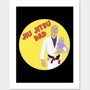 Jiu Jitsu Dad Posters and Art